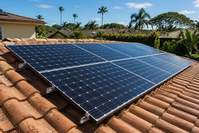 Installation de panneaux solaires à Faugères